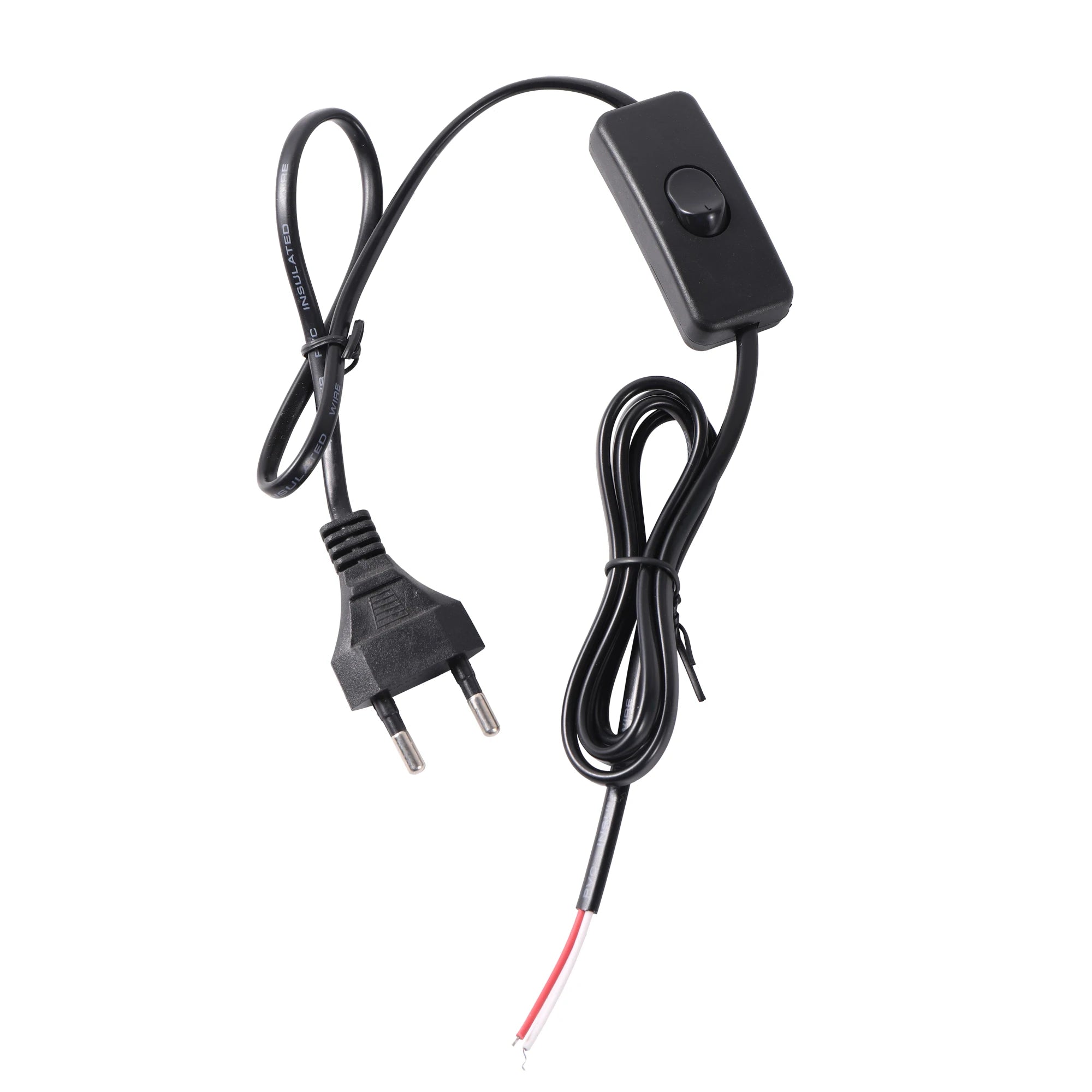 Douille E27 Céramique avec Cordon Interrupteur pour Lampe Chauffante Terrarium