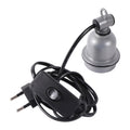 Douille E27 Céramique avec Cordon Interrupteur pour Lampe Chauffante Terrarium