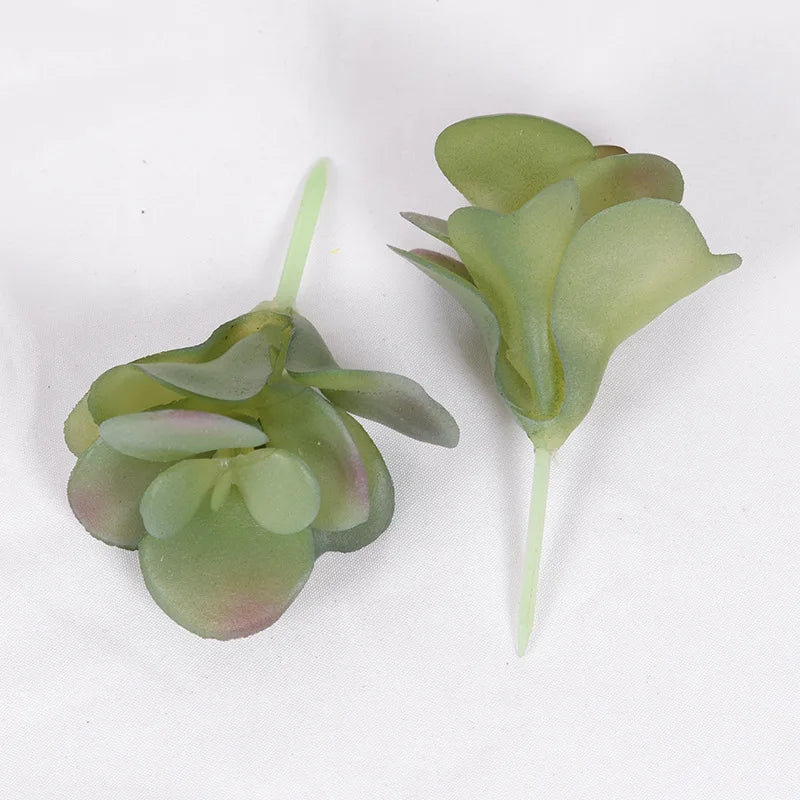 Lot de Plantes Succulentes Artificielles pour Terrarium Désertique