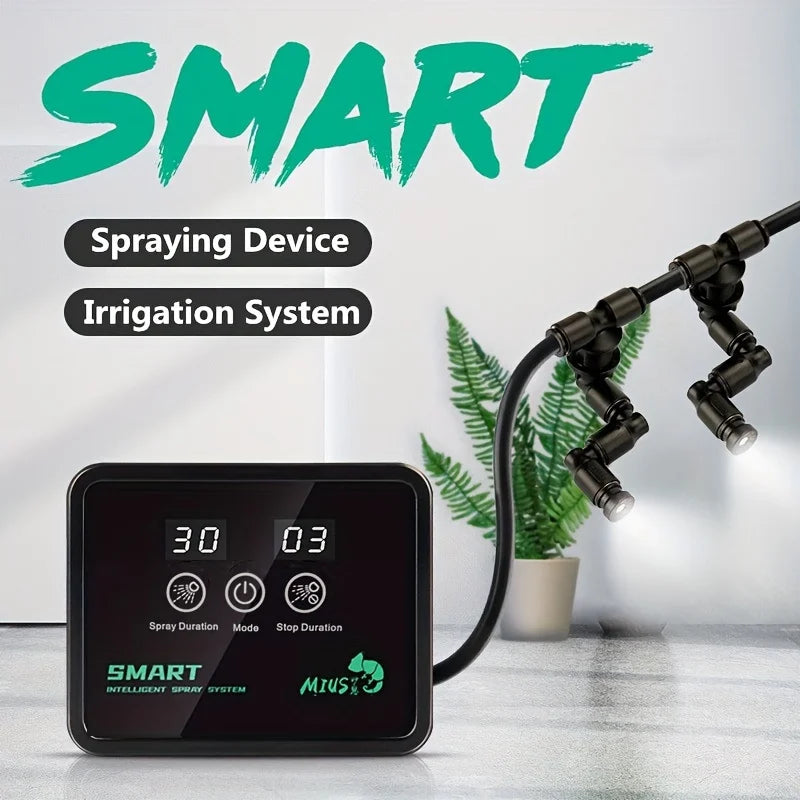 Système de Brumisation Automatique pour Terrarium - Kit Minuterie USB avec Buses Réglables