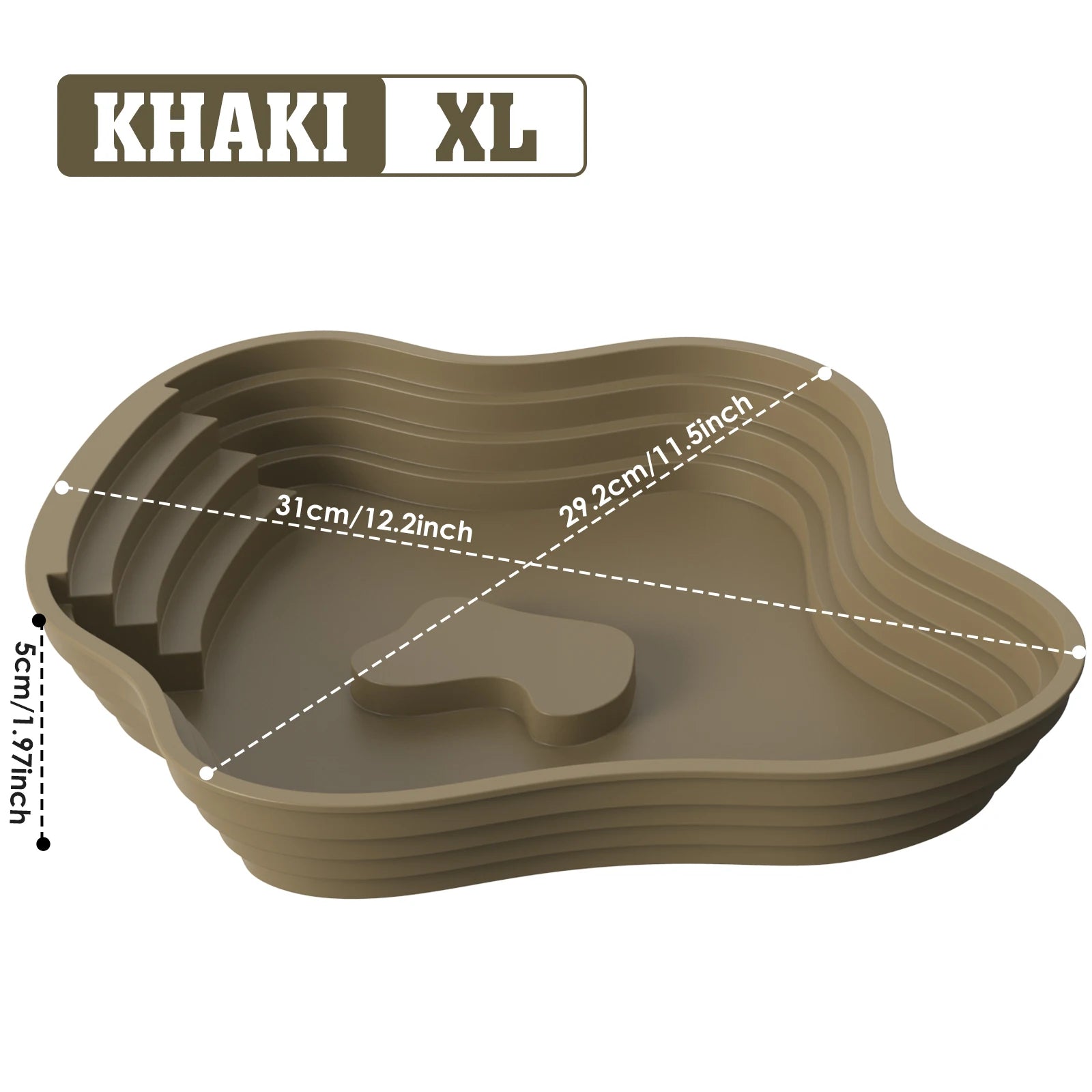 Bassin de Bain et Gamelle Multi-Usage pour Tortue & Reptile - NOMOYPET