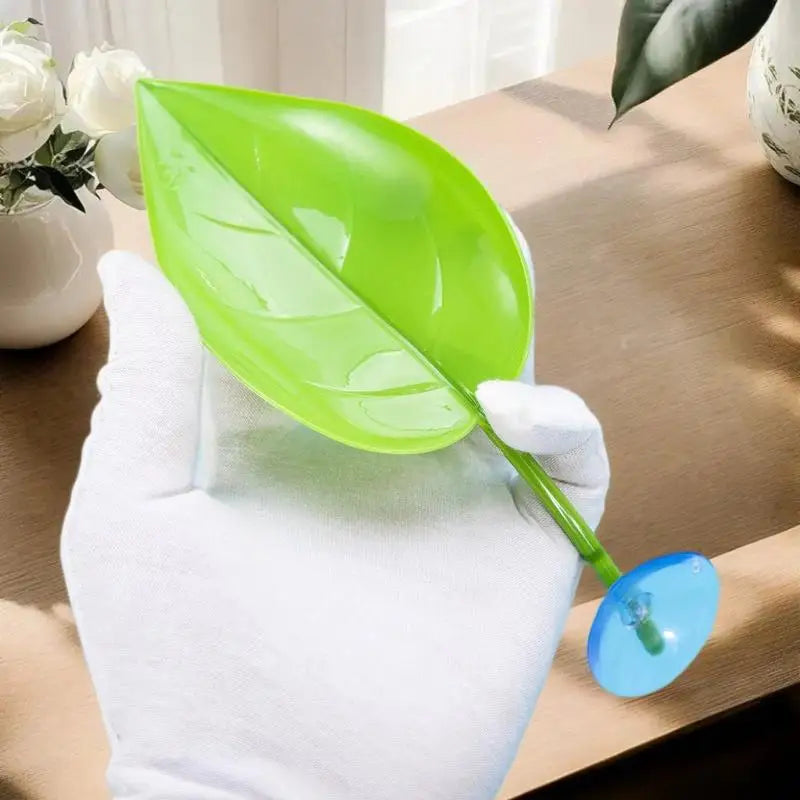 Feuilles Décoratives à Ventouse pour Terrarium - Gecko & Grenouille