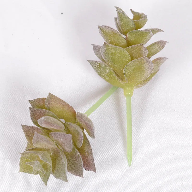 Lot de Plantes Succulentes Artificielles pour Terrarium Désertique