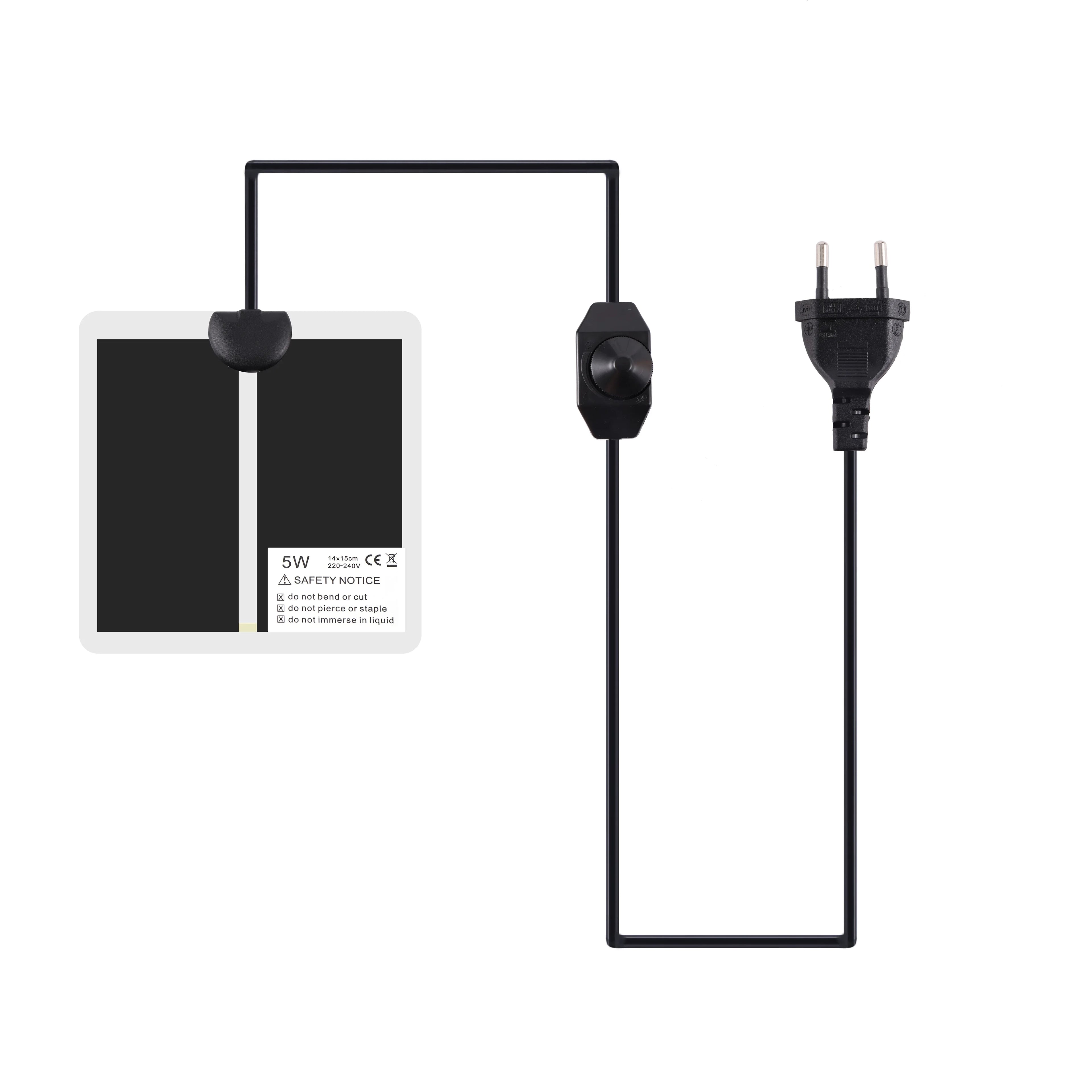Tapis Chauffant pour Terrarium - Chaleur Constante 5W à 45W
