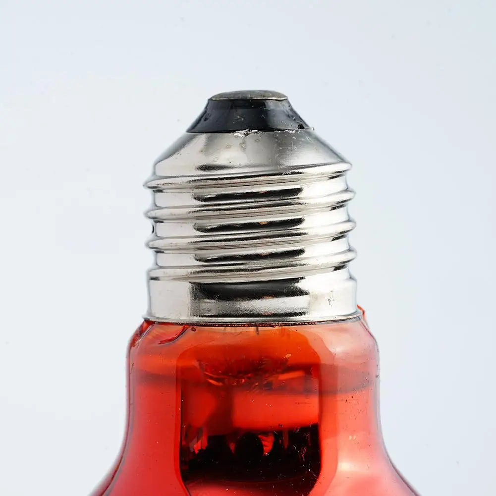 Ampoule Chauffante Infrarouge E27 pour Terrarium - Lampe Reptile 25W-100W