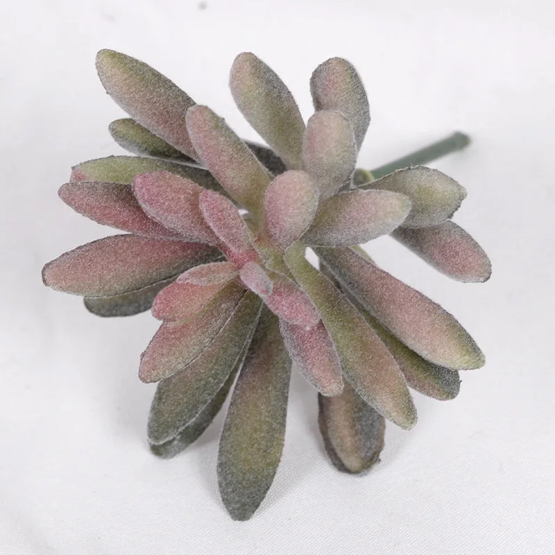 Lot de Plantes Succulentes Artificielles pour Terrarium Désertique