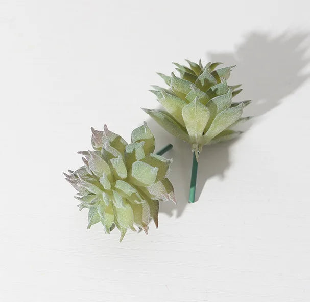 Lot de Plantes Succulentes Artificielles pour Terrarium Désertique
