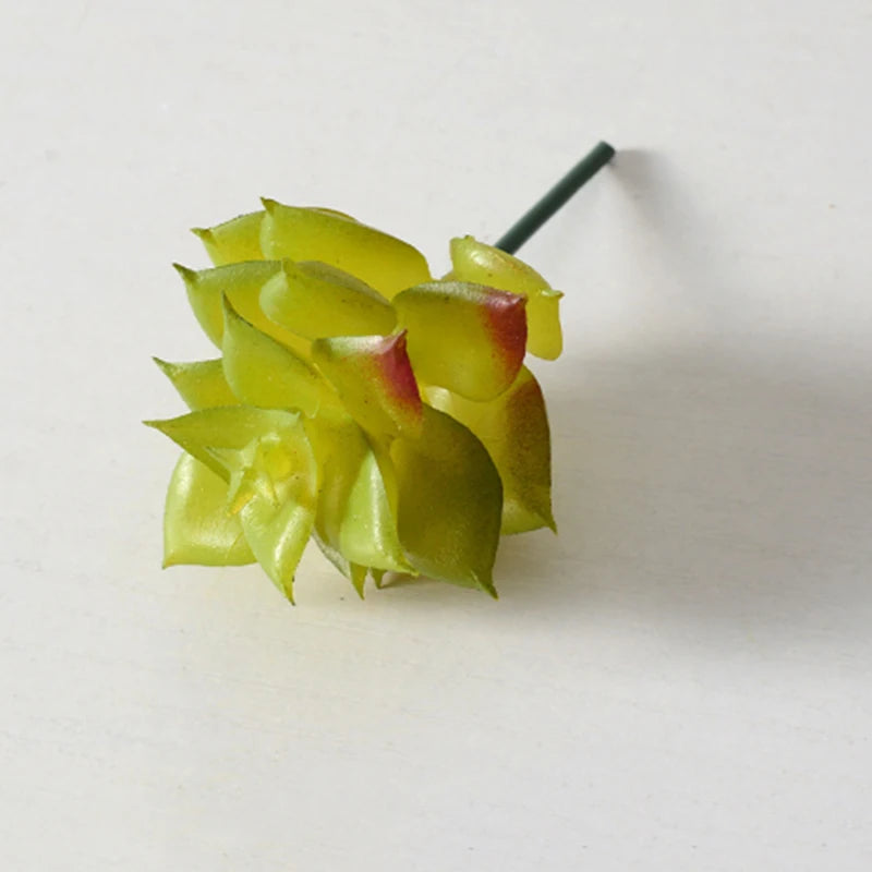 Lot de Plantes Succulentes Artificielles pour Terrarium Désertique