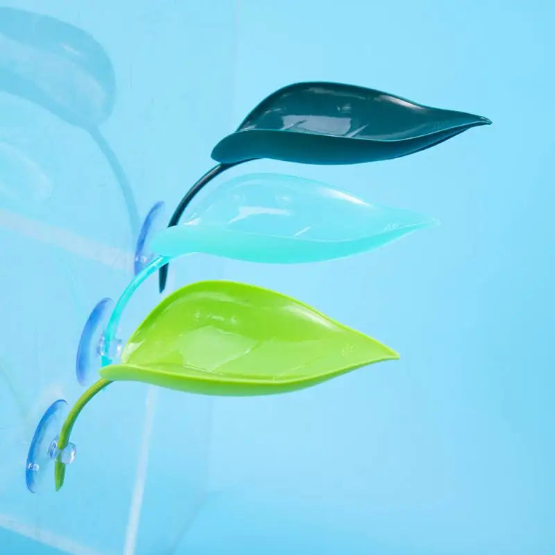 Feuilles Décoratives à Ventouse pour Terrarium - Gecko & Grenouille