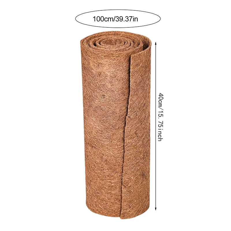Tapis Substrat Fibre de Coco Naturelle pour Terrarium Reptile