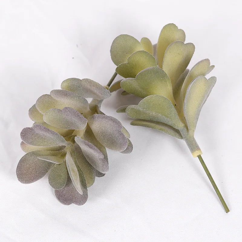 Lot de Plantes Succulentes Artificielles pour Terrarium Désertique