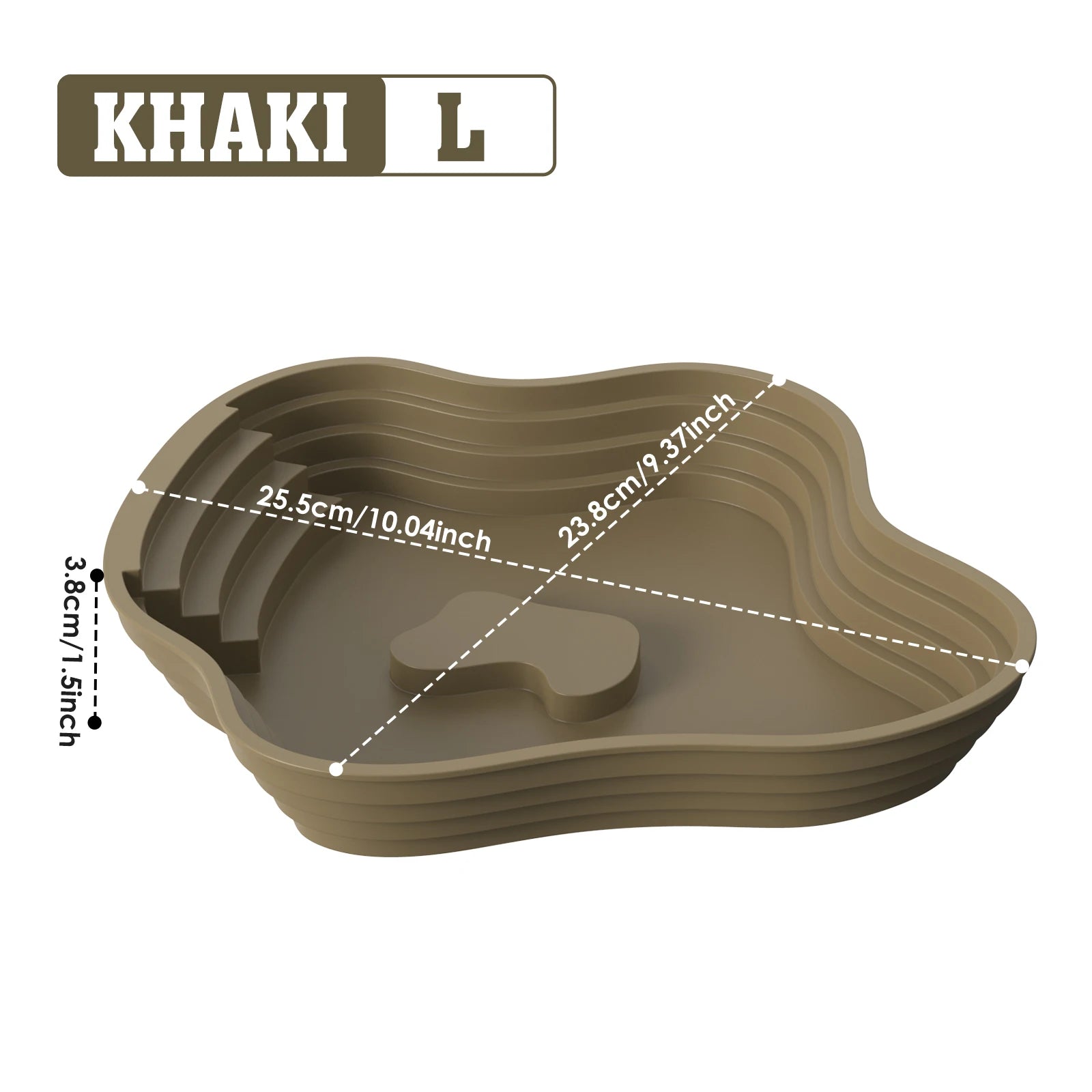 Bassin de Bain et Gamelle Multi-Usage pour Tortue & Reptile - NOMOYPET