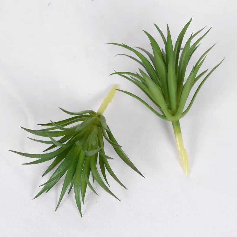 Lot de Plantes Succulentes Artificielles pour Terrarium Désertique