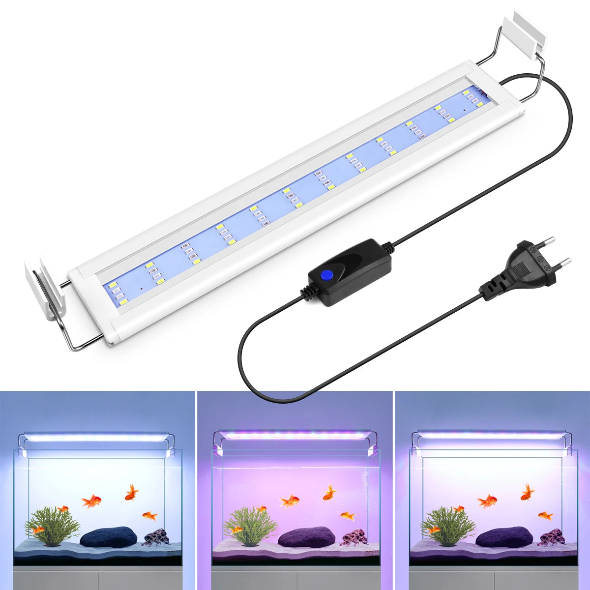 Rampe LED RGB pour Aquarium Planté & Paludarium