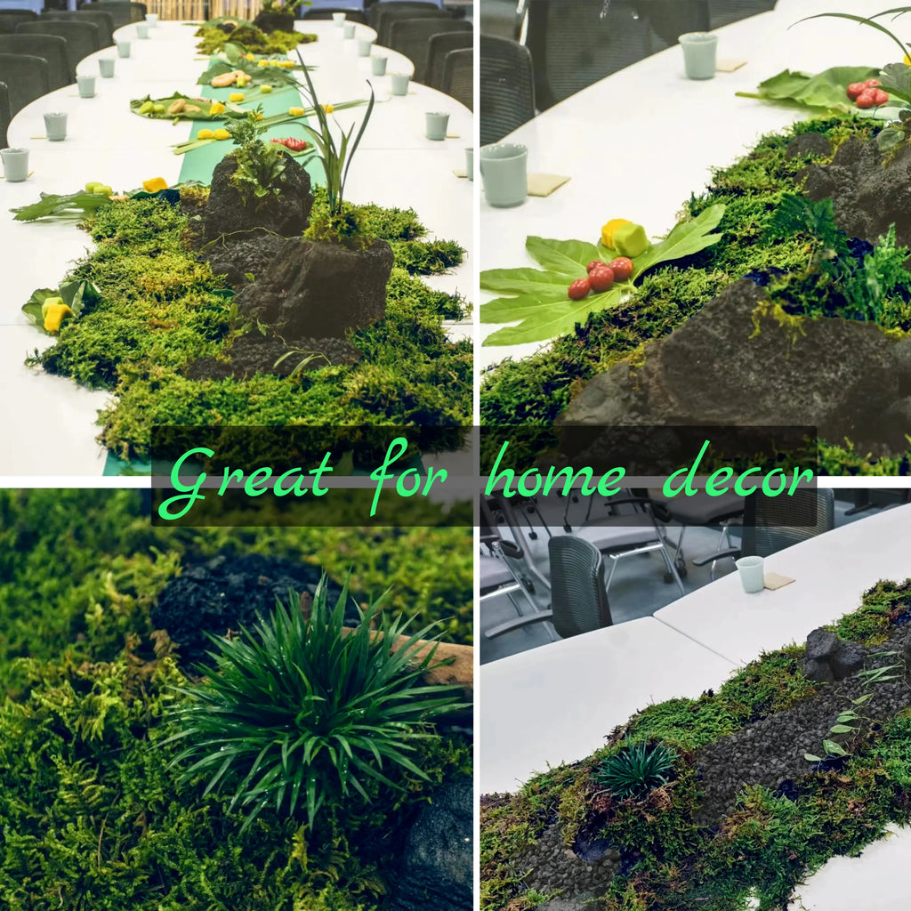 Mousse Artificielle Décorative pour Terrarium - Vert / Chartreuse
