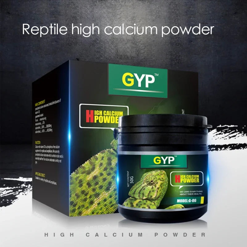 Poudre de Calcium pour Reptiles - Complément Alimentaire 50g
