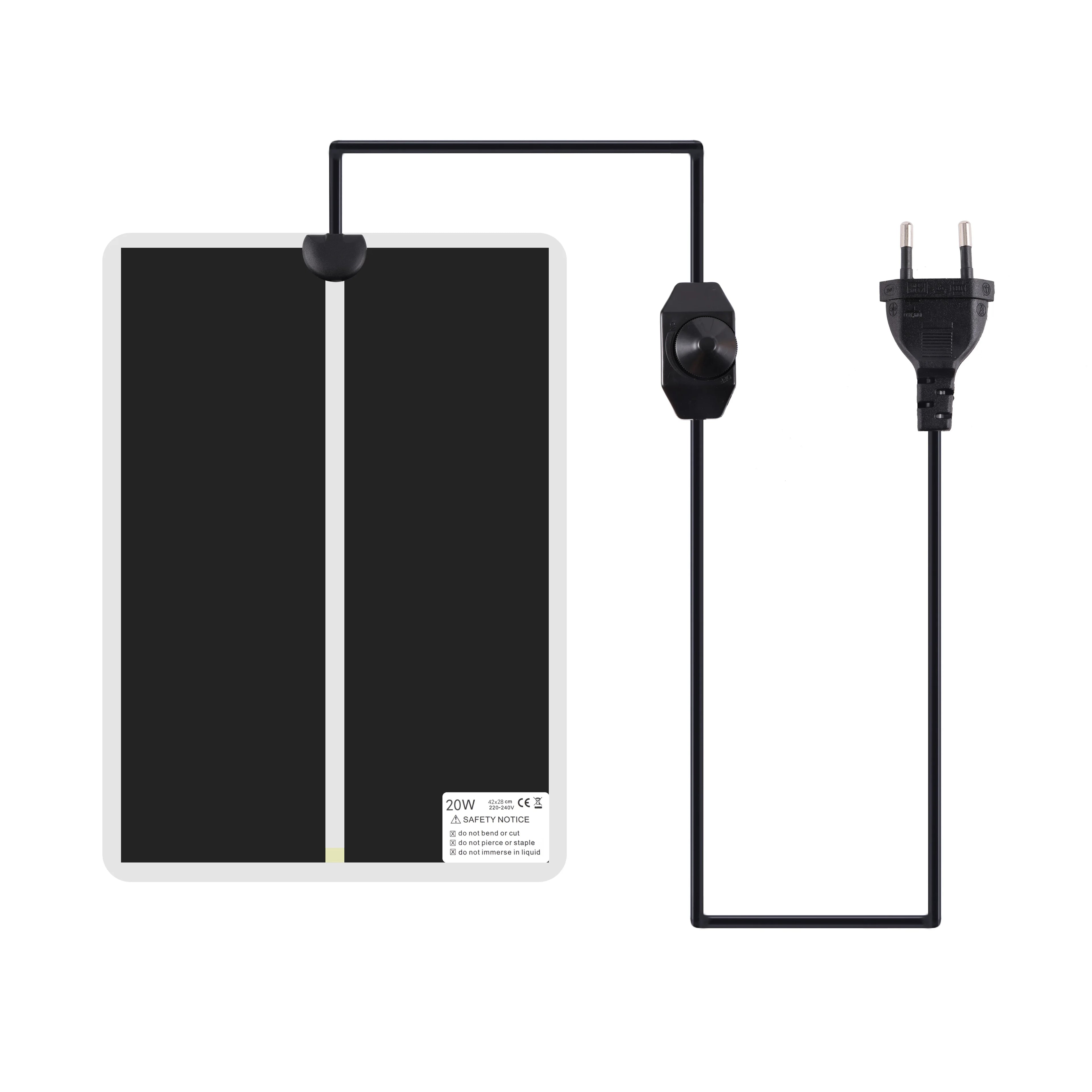 Tapis Chauffant pour Terrarium - Chaleur Constante 5W à 45W